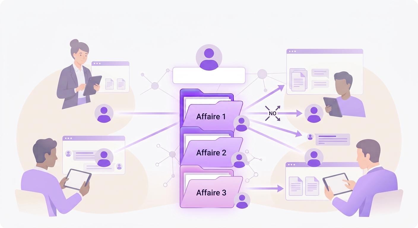 Visuel gestion multi-dossier